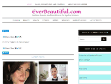 Tablet Screenshot of everbeautiful.com